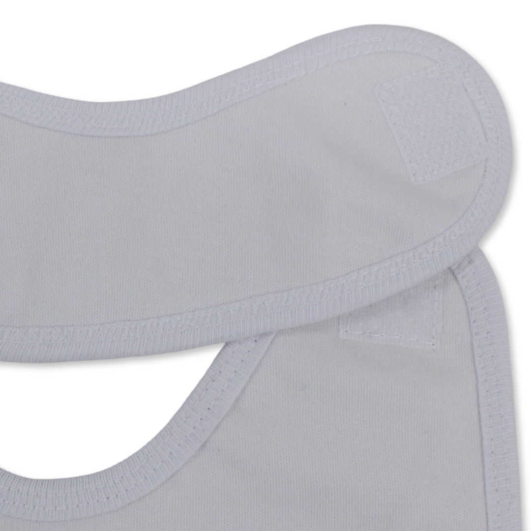 Cotton Baby Bib – Little Hero Panda Design