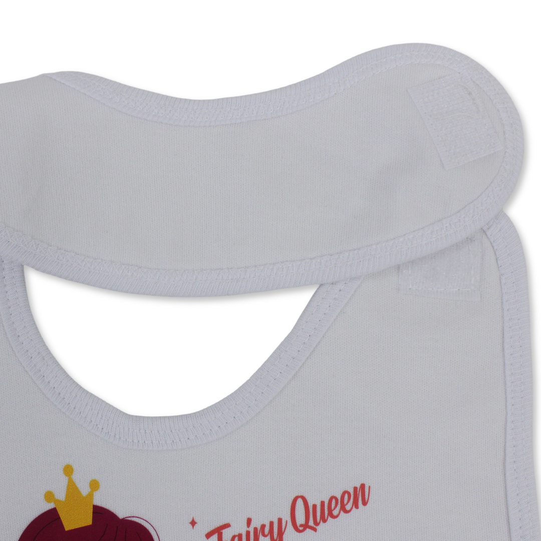 Cotton Baby Bib – Queen Fairy Honey Design
