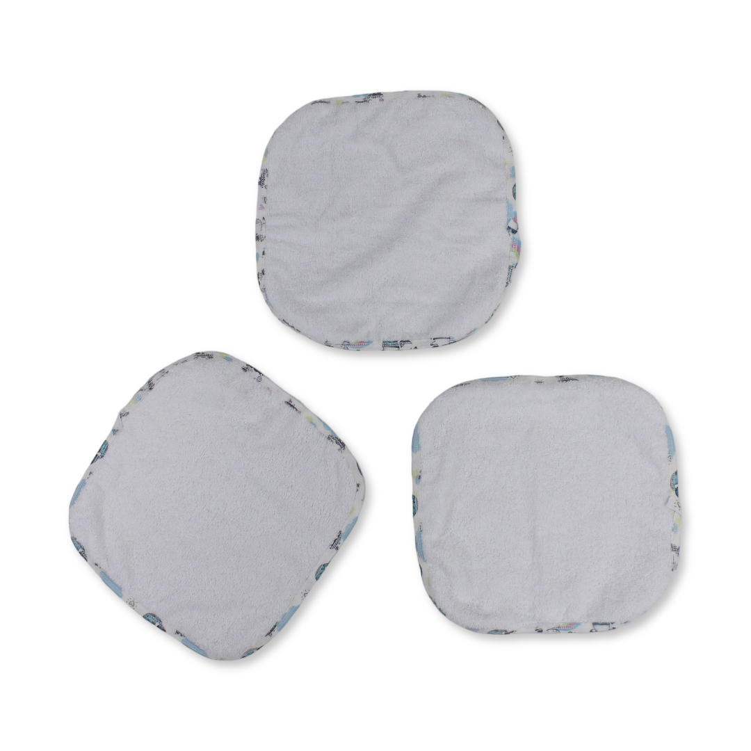 Cotton Baby Hand Towels Set (3 Pieces) – Unicorn Design