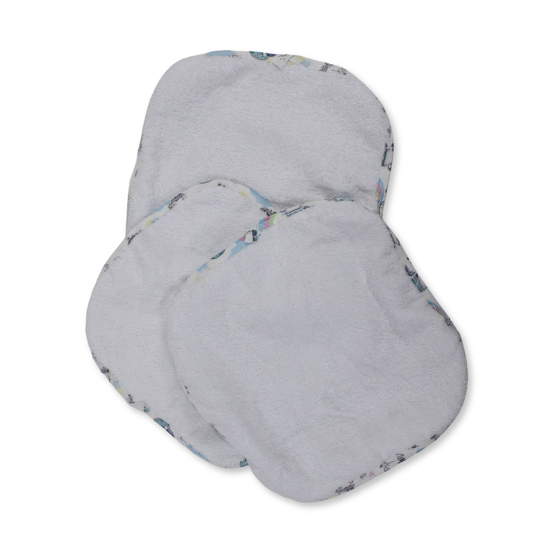 Cotton Baby Hand Towels Set (3 Pieces) – Unicorn Design