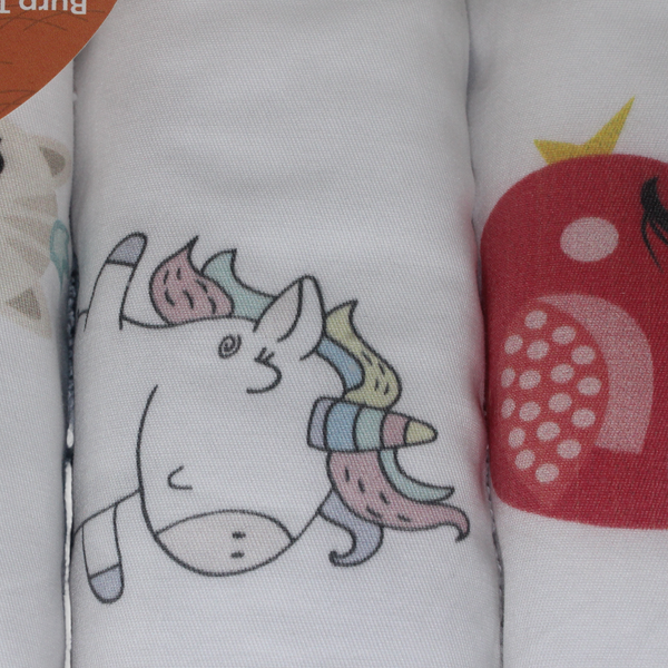 Tender Nest Soft Beginnings Burp Towel Set – Pack of 3