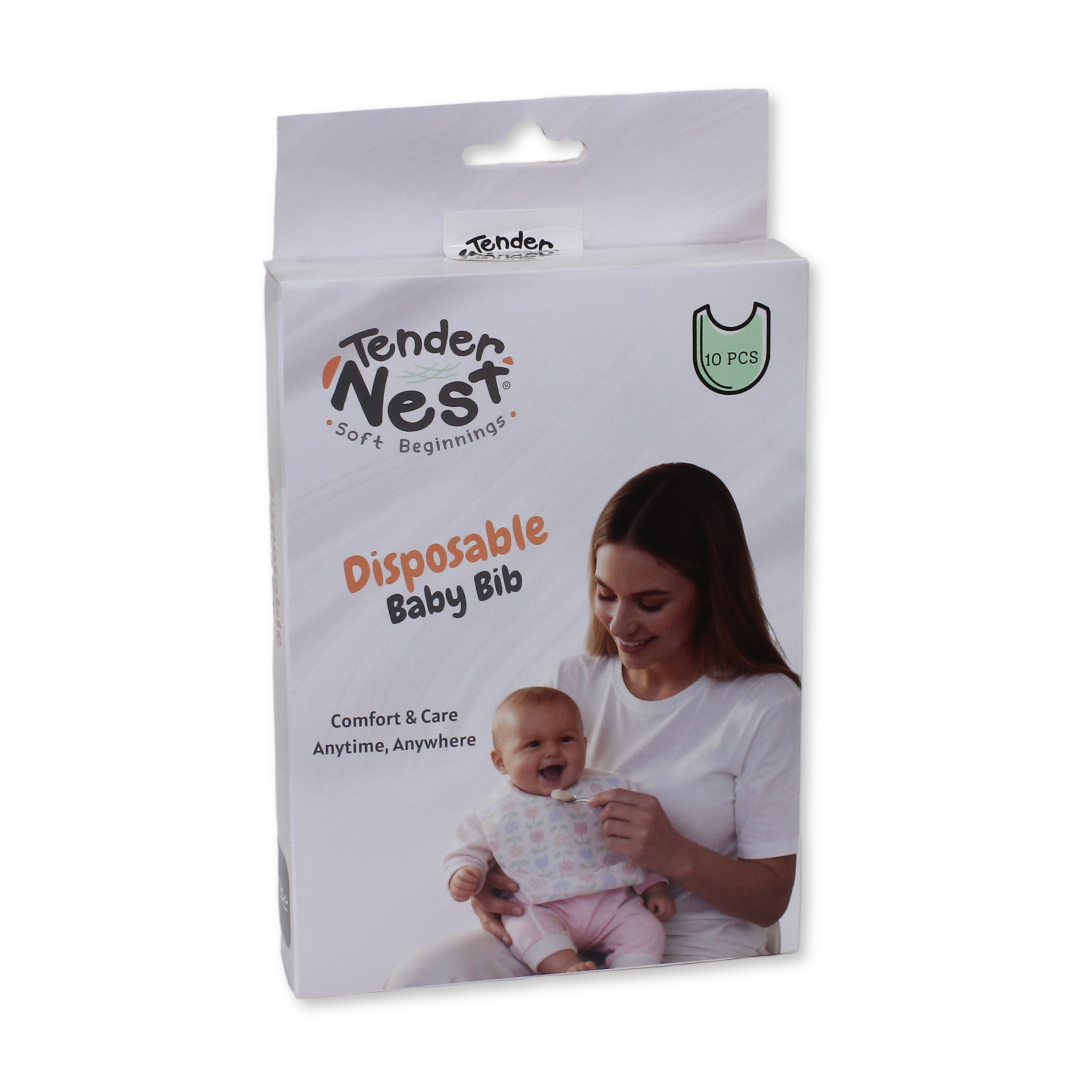 Disposable Baby Bib Pack - Baby Essentials - Petit Bebe