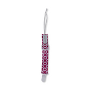 Cotton Soother Clip – Pink Heart Design