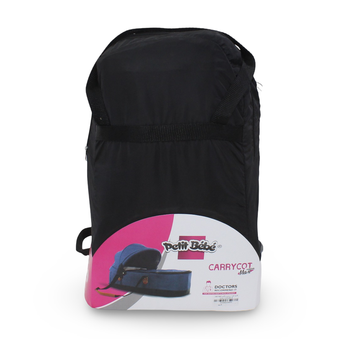 Petit Bebe Max Carrycot – Black - Baby Essentials