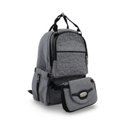 Petit Bebe Premium Go Diaper Bag – Grey