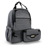 Petit Bebe Premium Go Diaper Bag – Grey