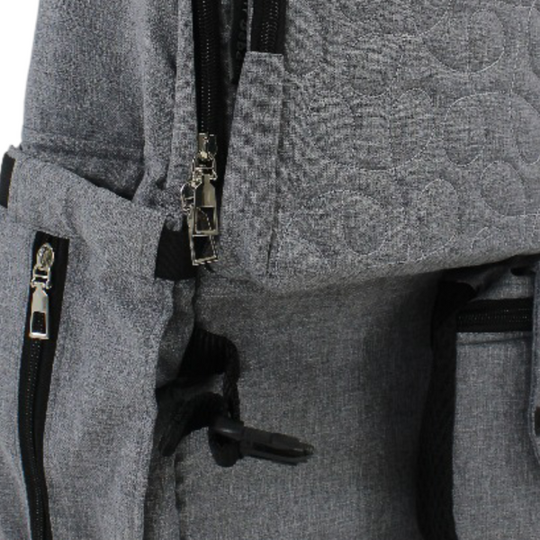 Petit Bebe Premium Go Diaper Bag – Grey