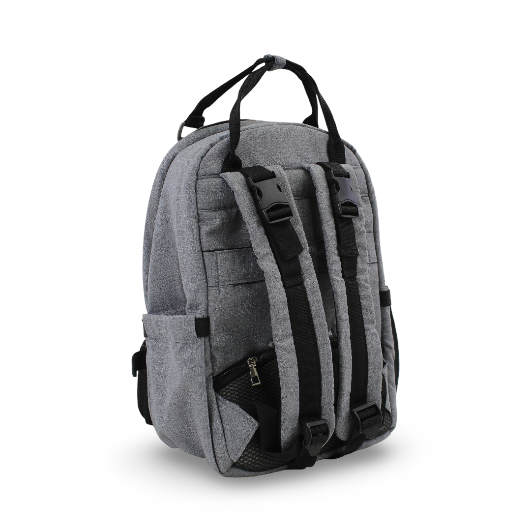 Petit Bebe Premium Go Diaper Bag – Grey