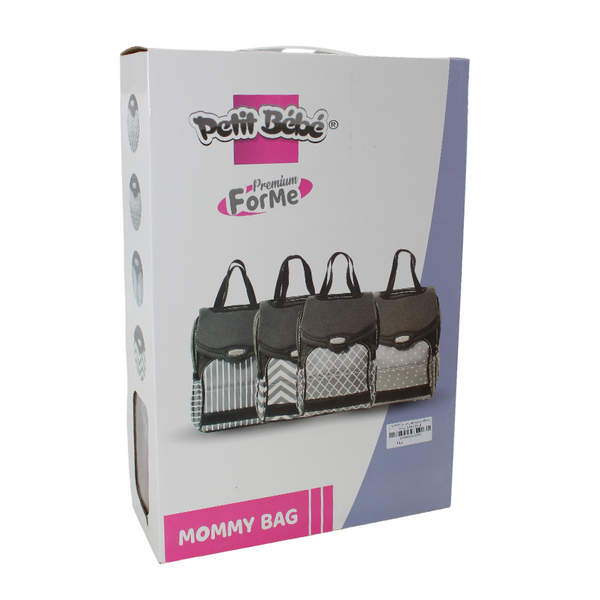 Petit Bebe Premium For Me Diaper Bag – Prada Print