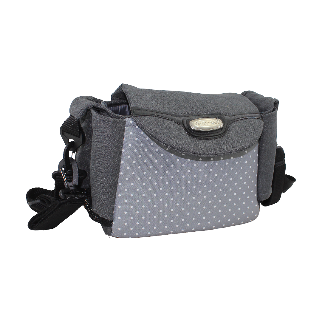Petit Bebe Formi Stroller Organizer Bag – Dotted Print