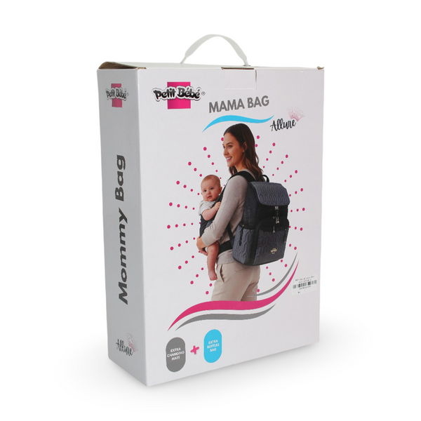 Petit Bebe Baby Diaper Backpack Premium Allure – Beige