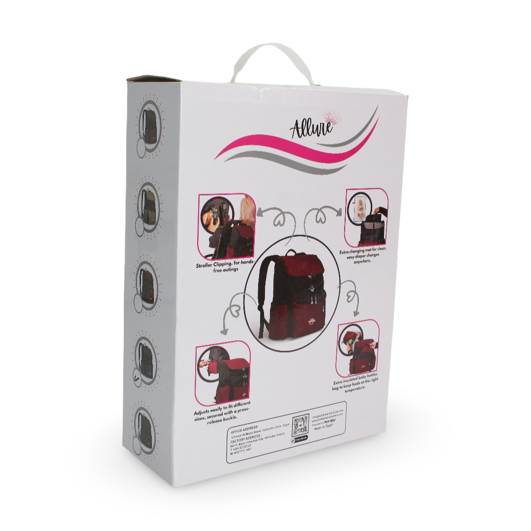 Petit Bebe Baby Diaper Backpack – Navy