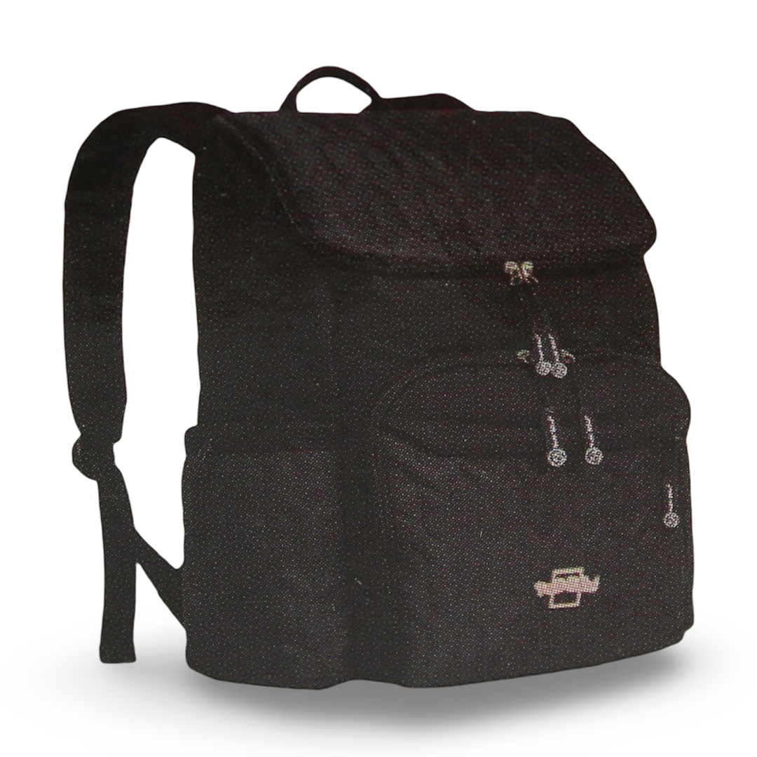 Petit Bebe Baby Diaper Backpack – Black