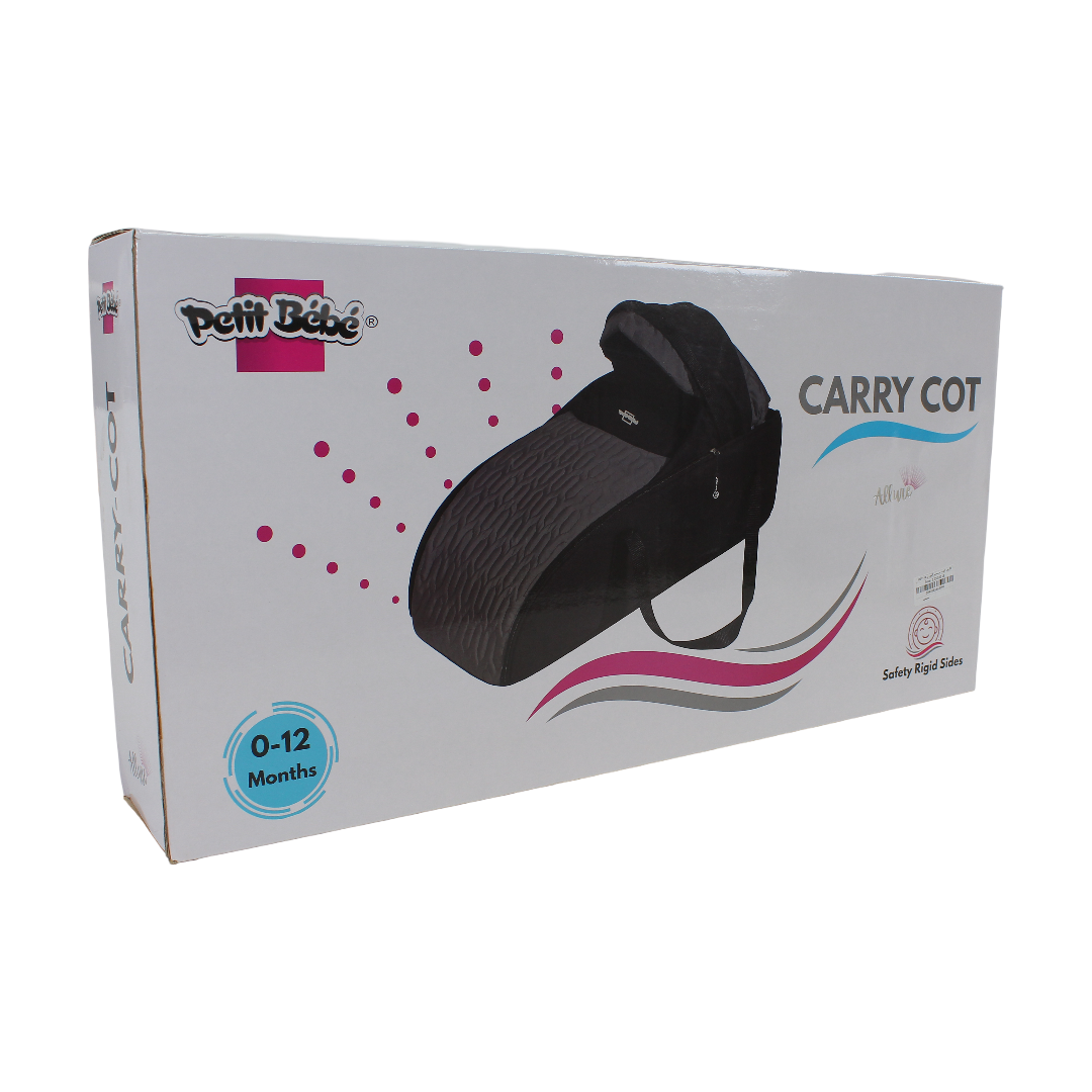 Petit Bebe Carry Cot Allure 0-12m – Burgundy