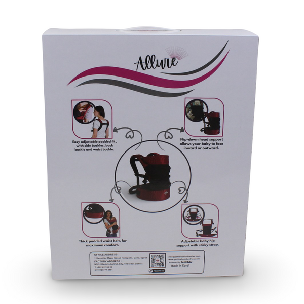 Petit Bebe Allure Baby Carrier – Grey