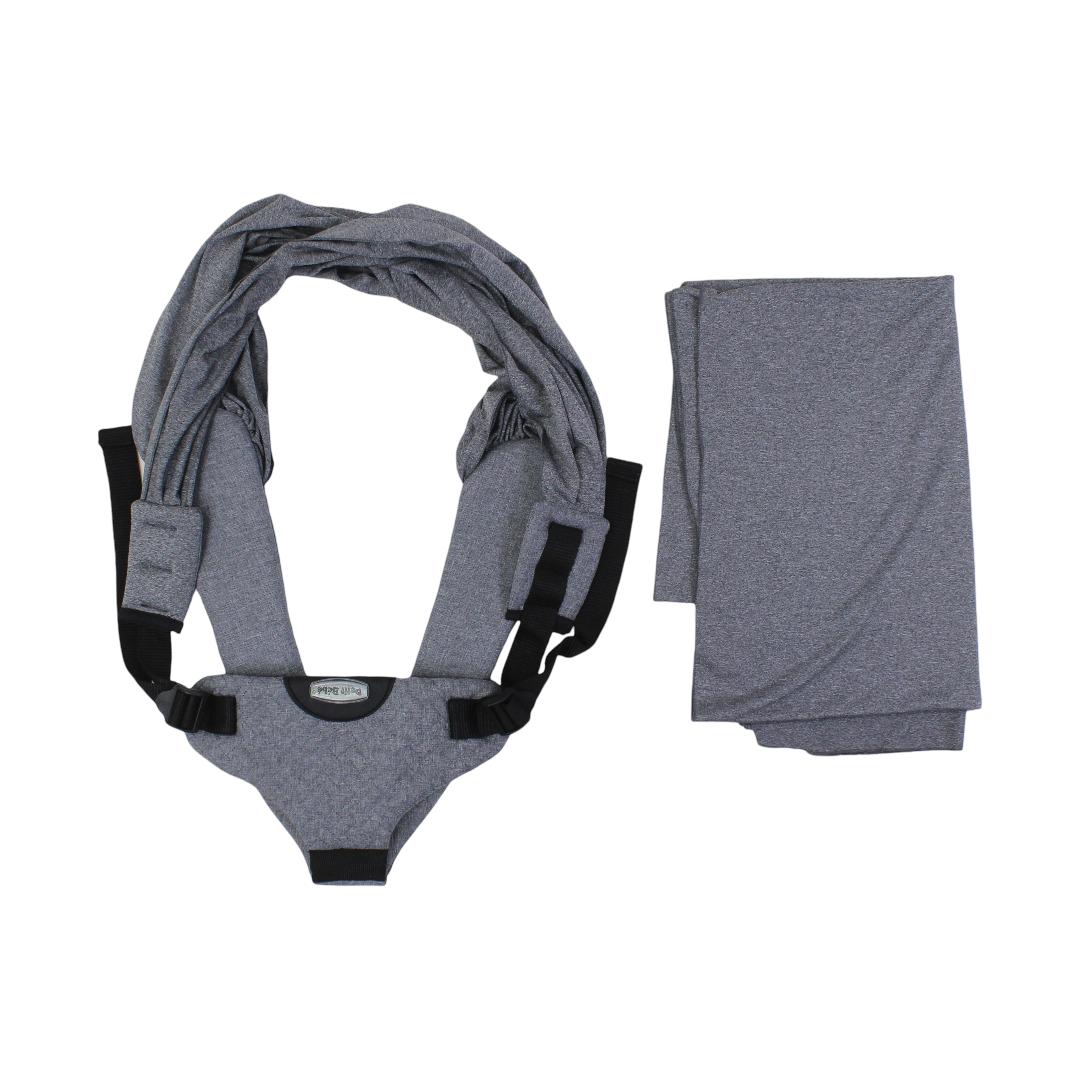 Petit Bebe Baby Carrier Simple Wrap Carrier – Grey
