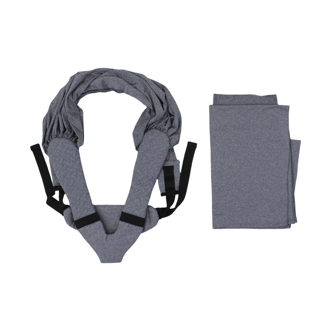 Petit Bebe Baby Carrier Simple Wrap Carrier – Grey