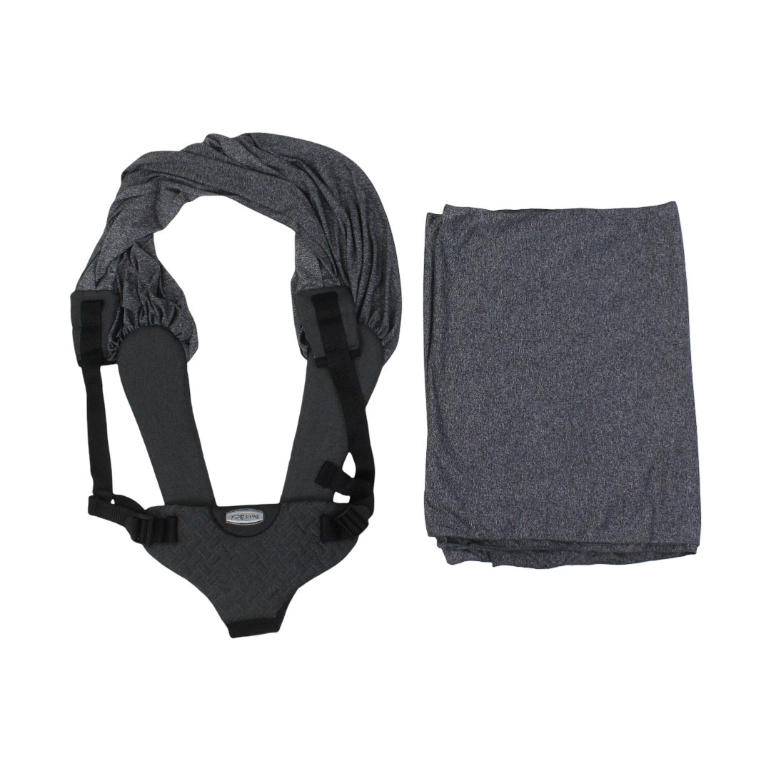 Petit Bebe Baby Carrier Simple Wrap Carrier – Dark Grey