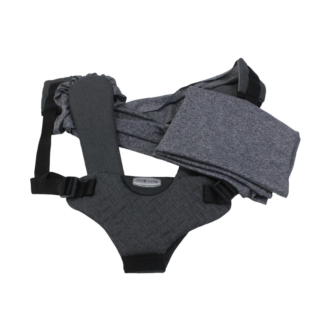 Petit Bebe Baby Carrier Simple Wrap Carrier – Dark Grey