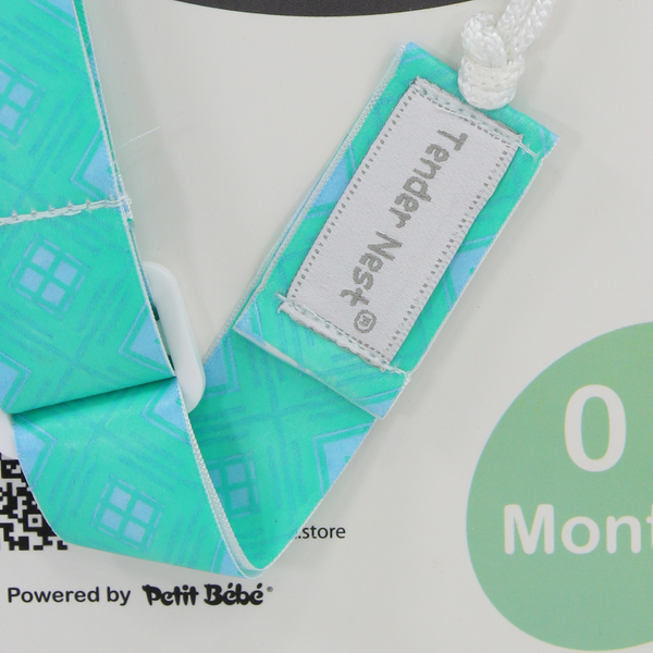 Tender Nest Baby Pacifier Holder 0m+ – Checkered Print