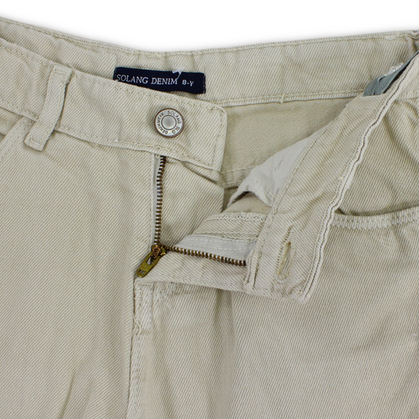 Boys Gabardine Pants – Beige