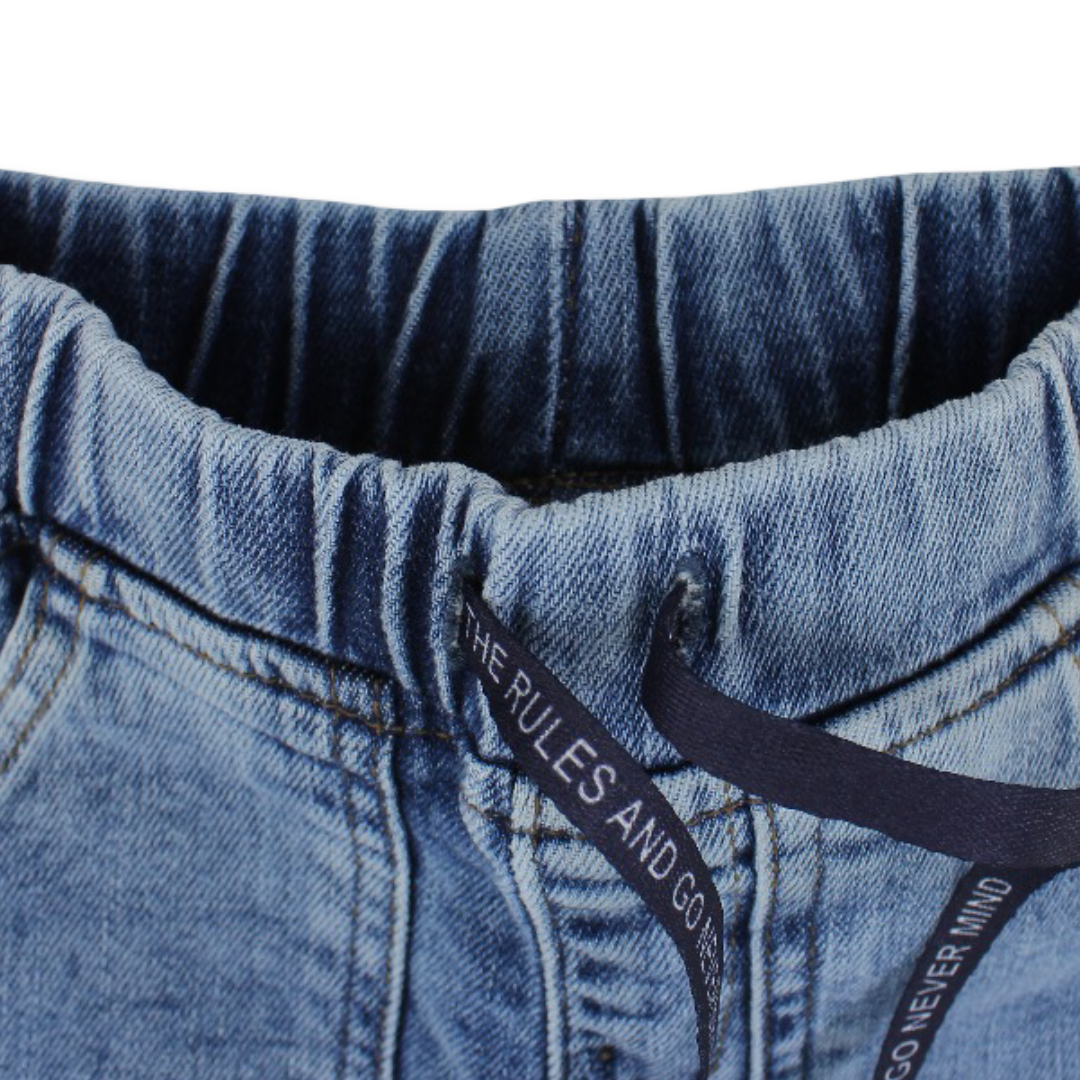 Baby Boys Denim Pants – Blue