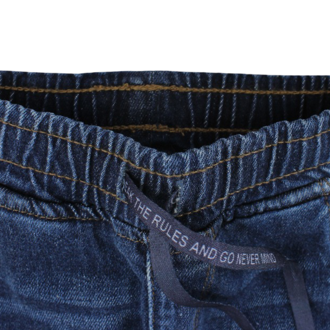 Baby Boys Denim Pants – Dark Blue