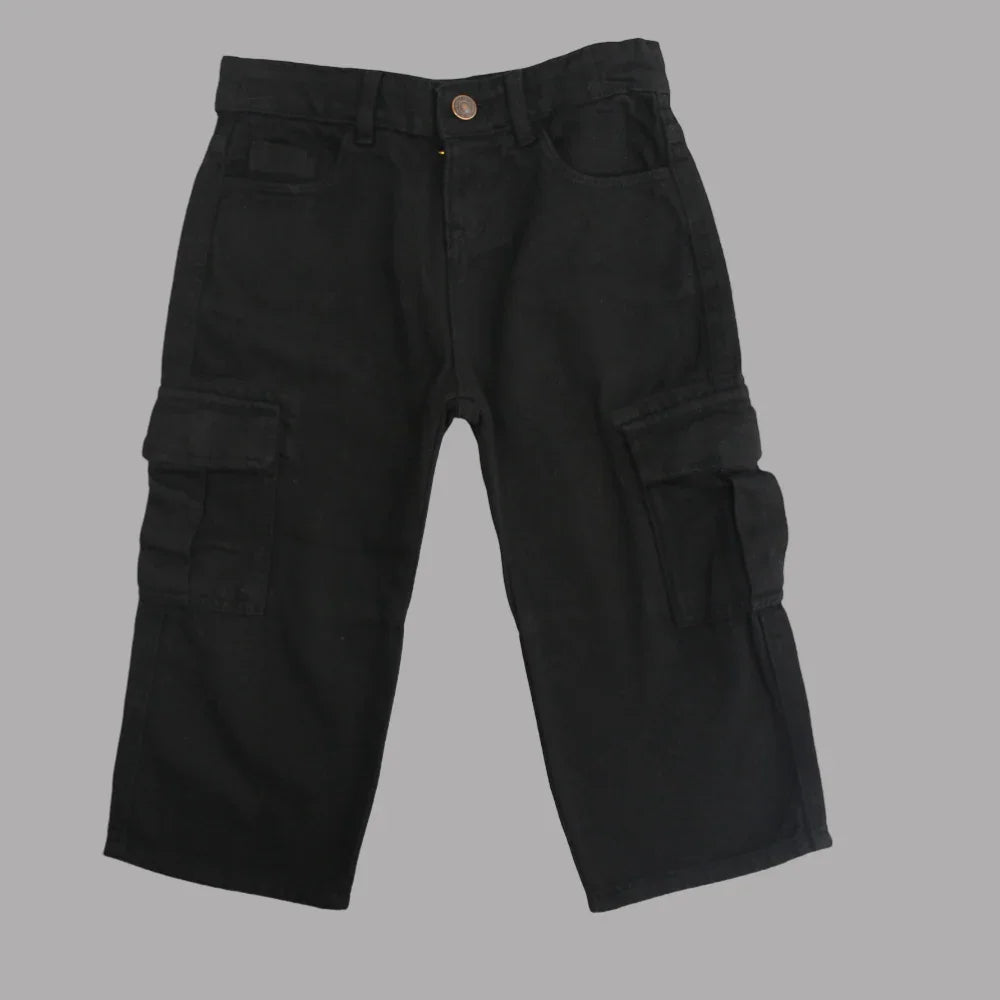 Plain Comfy Cargo Pants - Clothing - Solang
