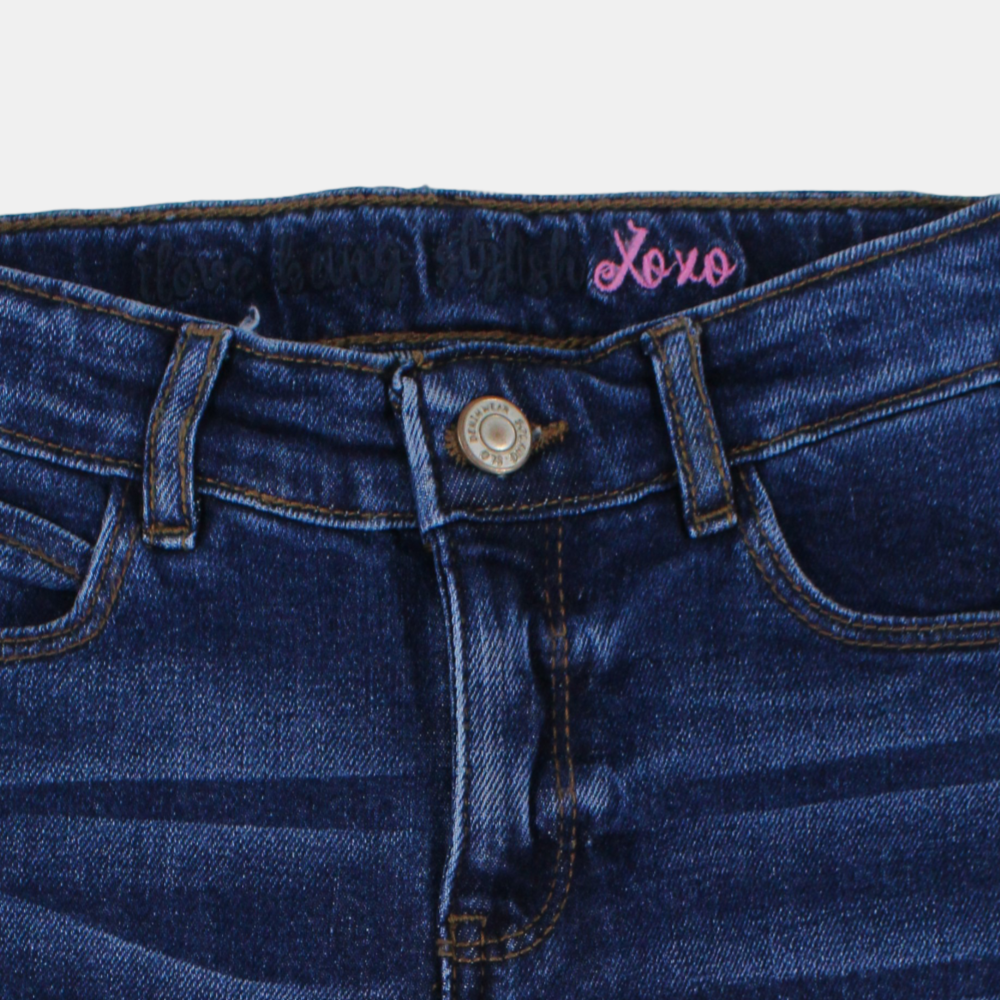 Girls Dark Wash Jeans