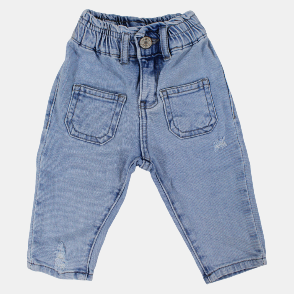 Baby Girls Mid-Rise Jeans