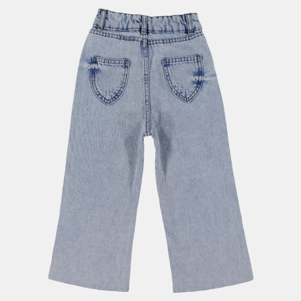 Girls Ripped Jeans – Mid-Rise