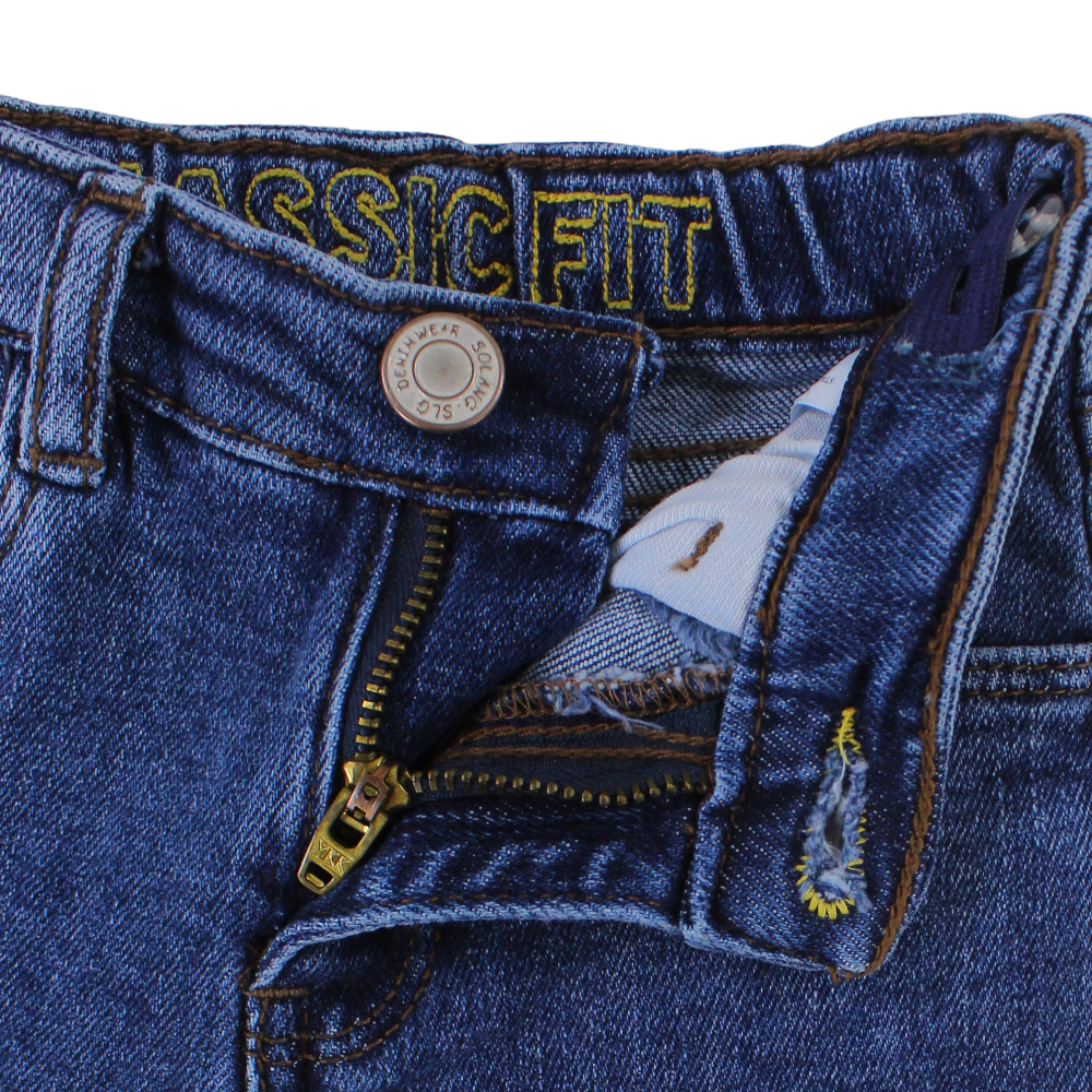 Baby Boys Denim Pants – Navy