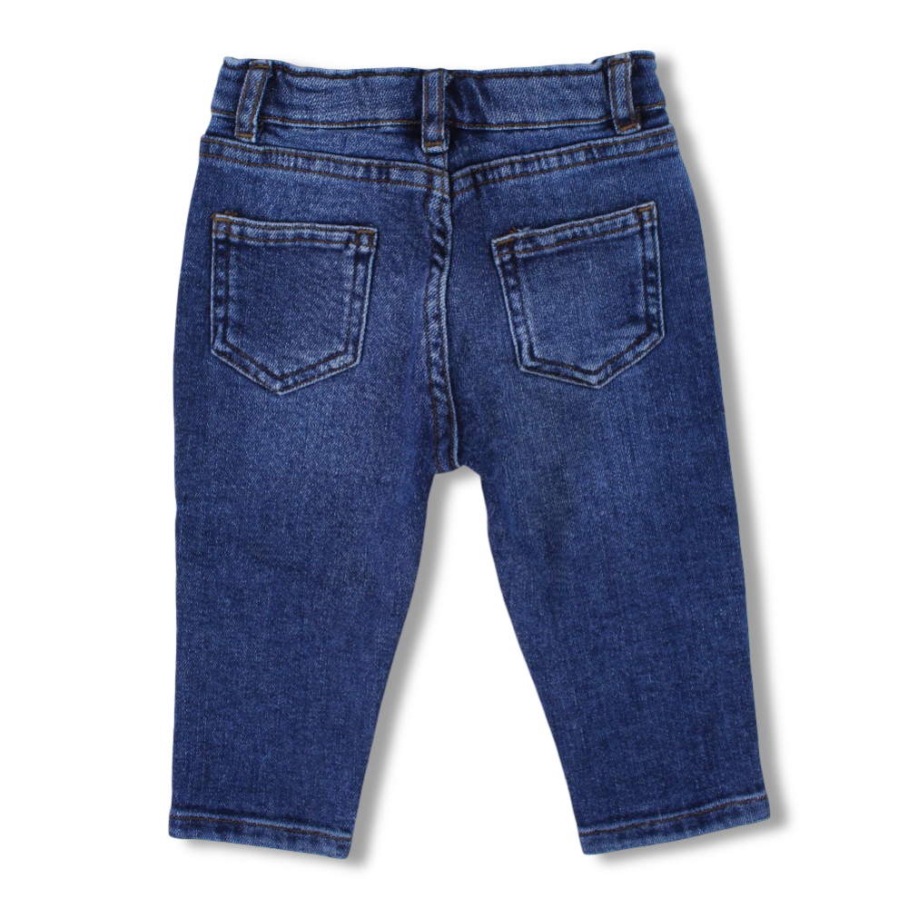 Baby Boys Denim Pants – Navy