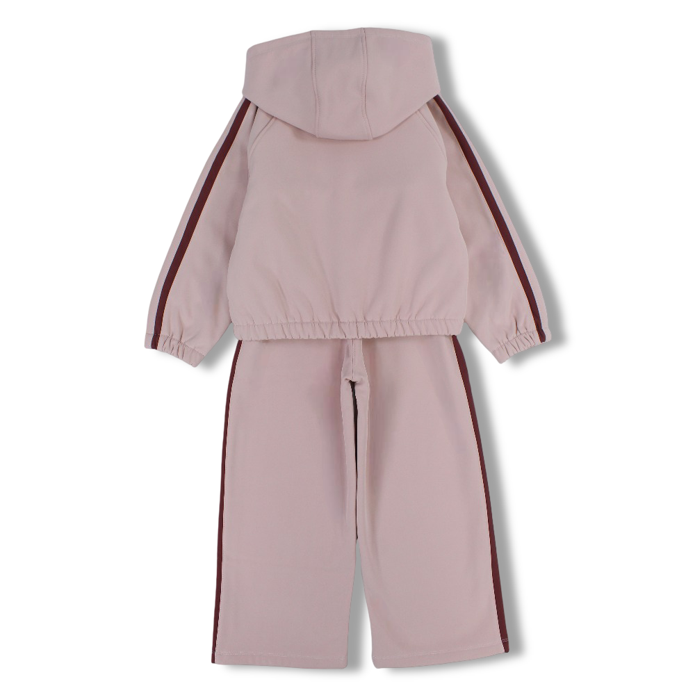 Girls Cotton Two-Piece Outfit Set – Pink with “Something Special 02” Print
