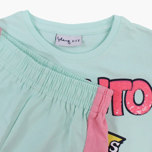 Girls Cotton 2-Piece Outfit Set - Encanto Print