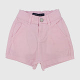 Plain Gabardine Shorts