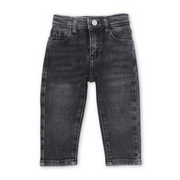 Baby Boys Denim Pants – Dark Grey