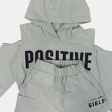 Positive Cotton Long-Sleeved 2-Piece Outfit Set