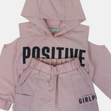 Positive Cotton Long-Sleeved 2-Piece Outfit Set