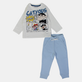 Boys' Long-Sleeved 2-Piece Outfit Set