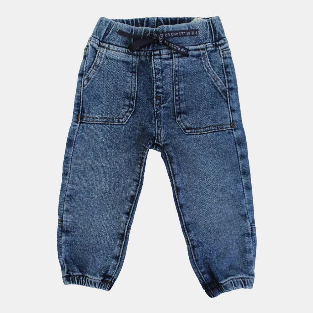 Baby Boys Jeans - Blue - Clothing - Solang