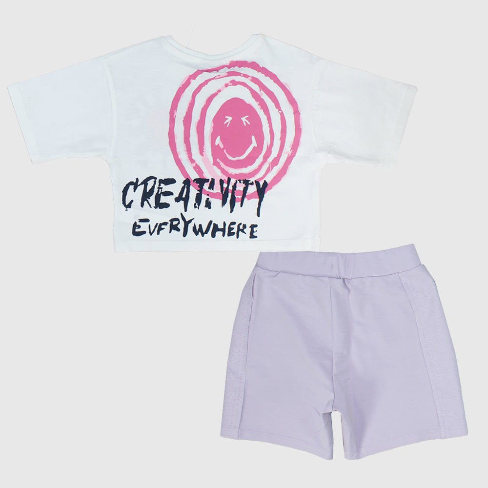 "Creativity Everywhere" 2-Piece Outfit Set