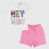 "Hey Girl" 2-Piece Outfit Set