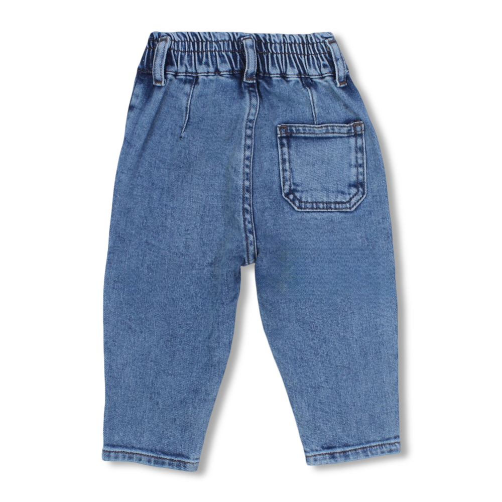 Baby Girls Jeans – Medium Wash