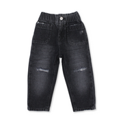 Girls Denim Pants – Dark Gray