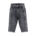 Girls Denim Pants – Light Gray
