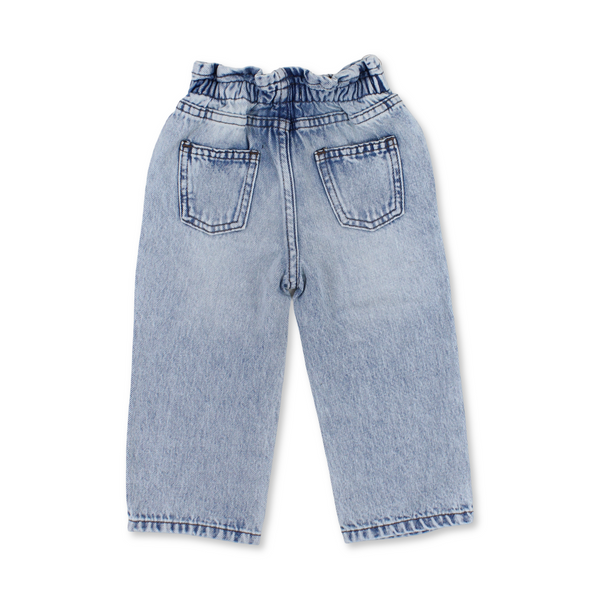 Girls Denim Pants – Light Blue