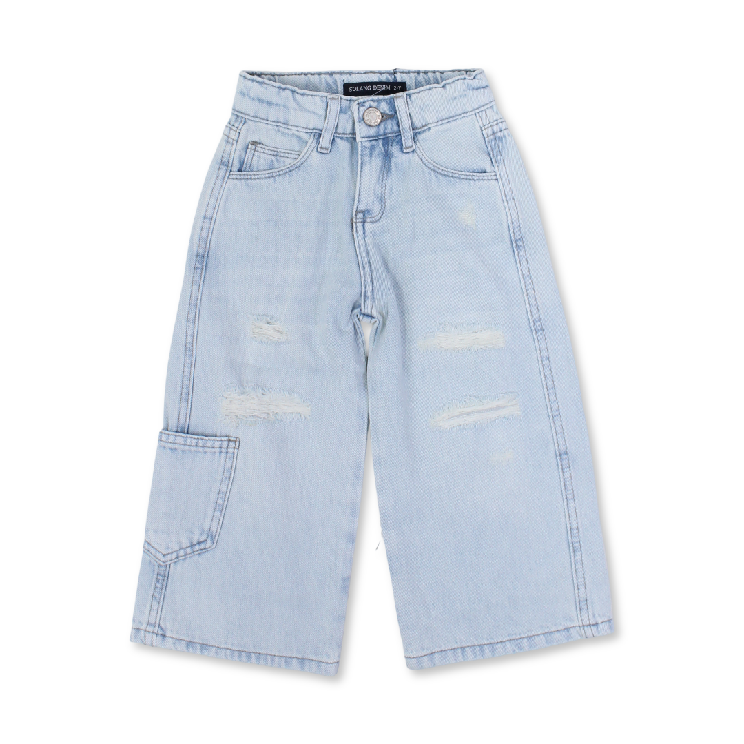 Girls Denim Pants – Light Blue - Clothing - Solang