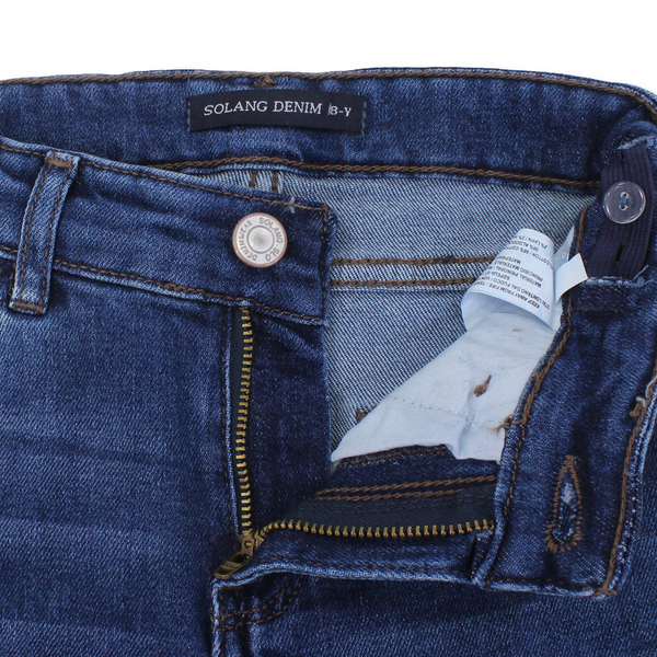 Girls Denim Pants – Dark Blue