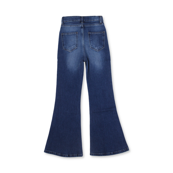 Girls Denim Pants – Dark Blue